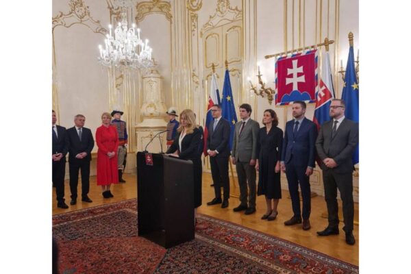 Nicaragua asiste a recepción de Año Nuevo en la República Eslovaca