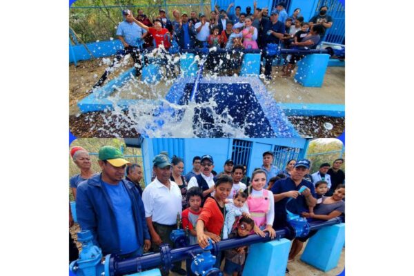 Inauguran proyecto de agua en Somoto
