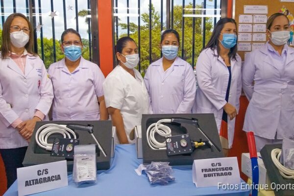 Donación de equipos de crioterapia fortalece atención a mujeres nicaragüenses