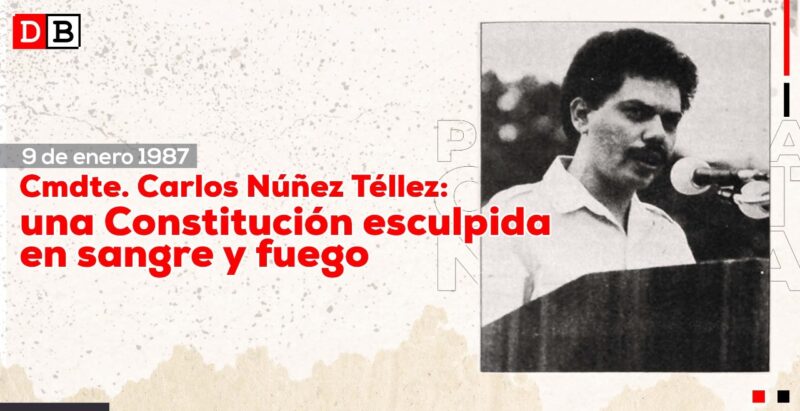 Crónica del 9 de enero de 1987 cuando se promulgó la Constitución Política de Nicaragua