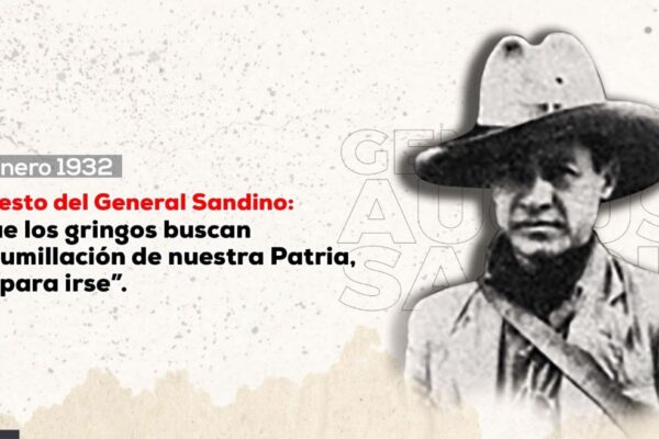 Manifiesto del General Sandino a los compatriotas nicaragüenses, enero de 1932