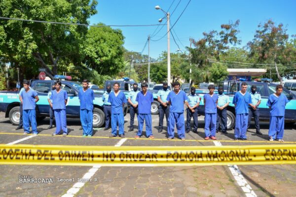 29 delincuentes son capturados en Nicaragua