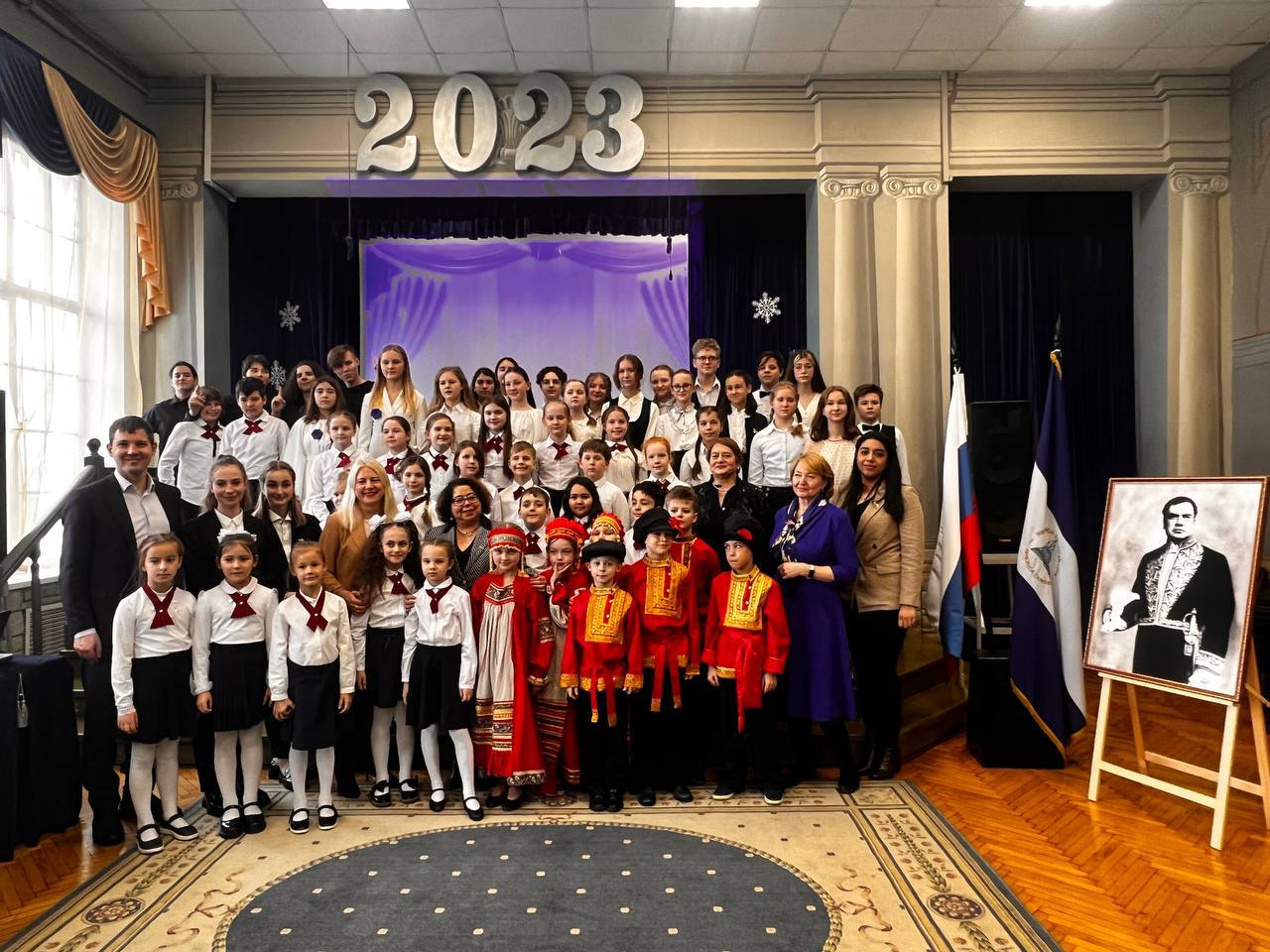 Niñez moscovita rinde homenaje a Rubén Darío