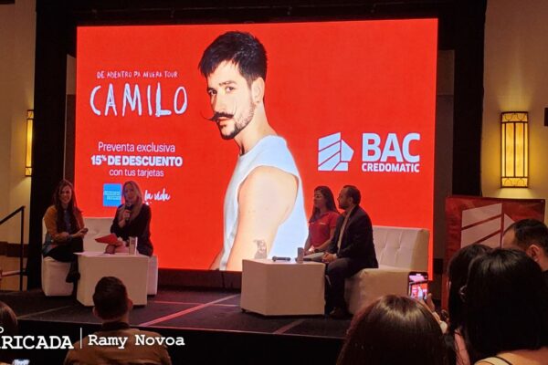 Concierto de Camilo será el 23 de abril en Nicaragua