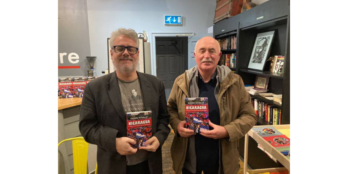 Profesor Dan Kovalik presenta libro Nicaragua: Una historia de intervenciones USA y Resistencia