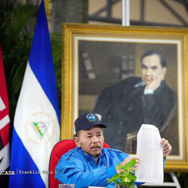 Foto de Mensaje al pueblo nicaragüense del Comandante Daniel Ortega y compañera Rosario Murillo