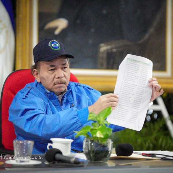 Foto de Mensaje al pueblo nicaragüense del Comandante Daniel Ortega y compañera Rosario Murillo