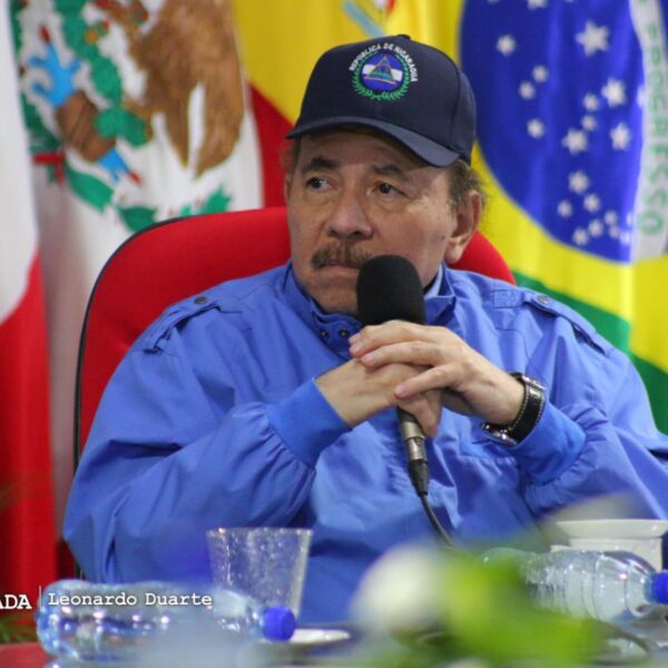 Foto de Entrega de cartas credenciales al presidente, Comandante Daniel Ortega