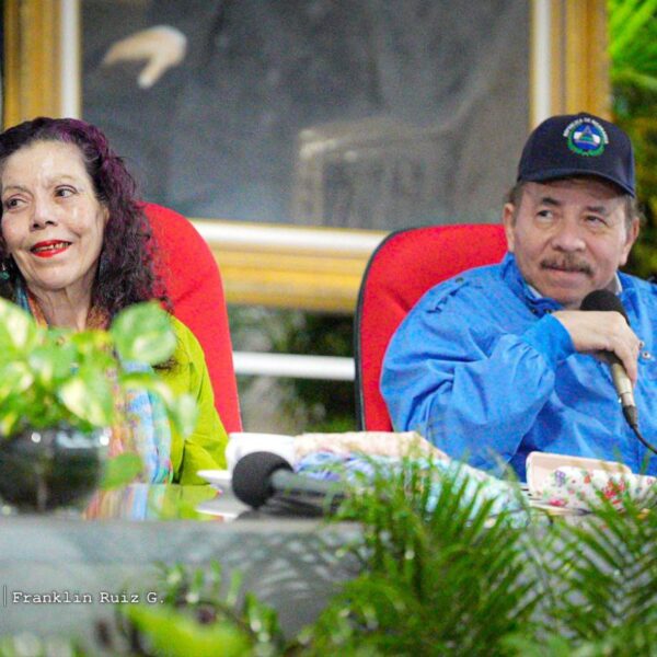 Foto de Mensaje al pueblo nicaragüense del Comandante Daniel Ortega y compañera Rosario Murillo