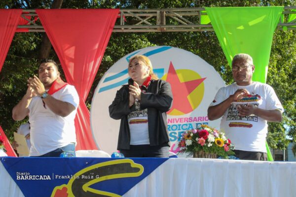 Juventud Sandinista comprometida con el legado de los Héroes de San José de las Mulas