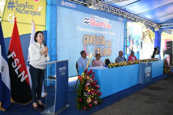 Inauguran año lectivo 2023 de la educación y capacitación técnica en Nicaragua