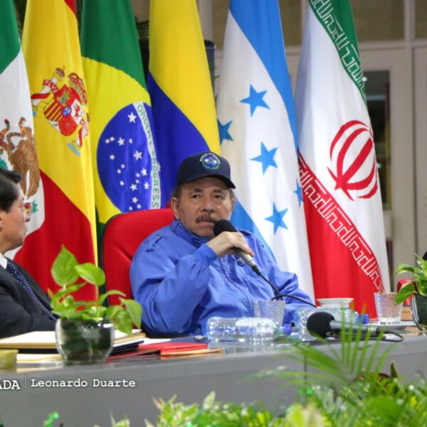 Foto de Entrega de cartas credenciales al presidente, Comandante Daniel Ortega