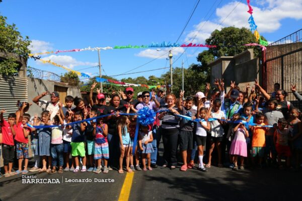15 nuevas calles mejoran tránsito en el barrio Memorial Sandino