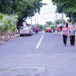 Más de 8 mil pobladores del barrio Santa Rosa disfrutan de calles nuevas