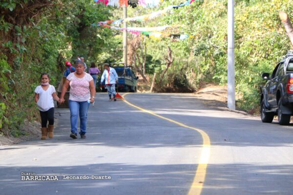 11 nuevas cuadras de calles mejoran condiciones de tránsito en Comarca los Membreños
