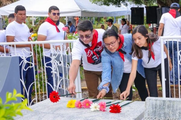 Nicaragua enaltece legado del Apóstol de la Unidad Sandinista