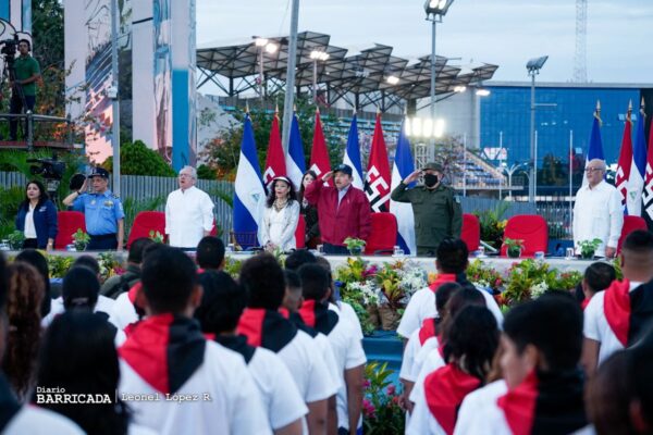 Nicaragua rinde honores a la Fuerza Naval en su 46 aniversario