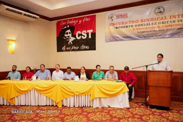 Nicaragua sede de Encuentro Sindical Internacional