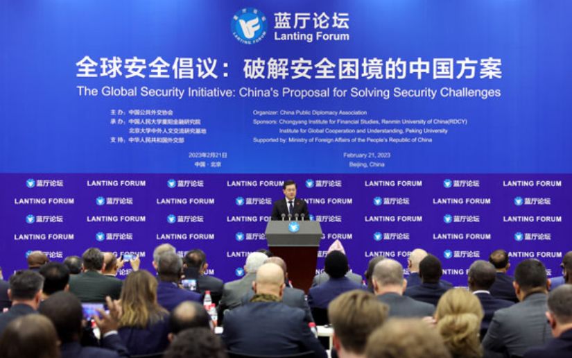 Embajador Chen Xi: Construir conjuntamente la comunidad de seguridad común para la humanidad