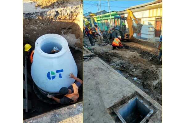 70 por ciento de avance en construcción de nuevo alcantarillado en Jinotepe