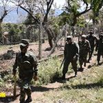 Ejército de Nicaragua participa en sofocación de incendio forestal, en comunidad de Matagalpa