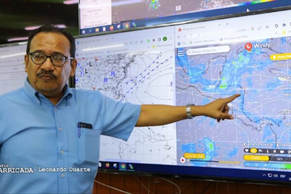 Nuevo frente frío entrará en tierras nicaragüenses