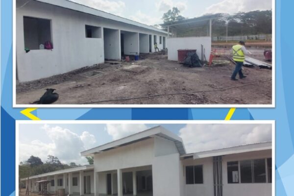 Así avanza la construcción del nuevo Hospital Primario Jorge Navarro del Municipio Wiwilí-Jinotega