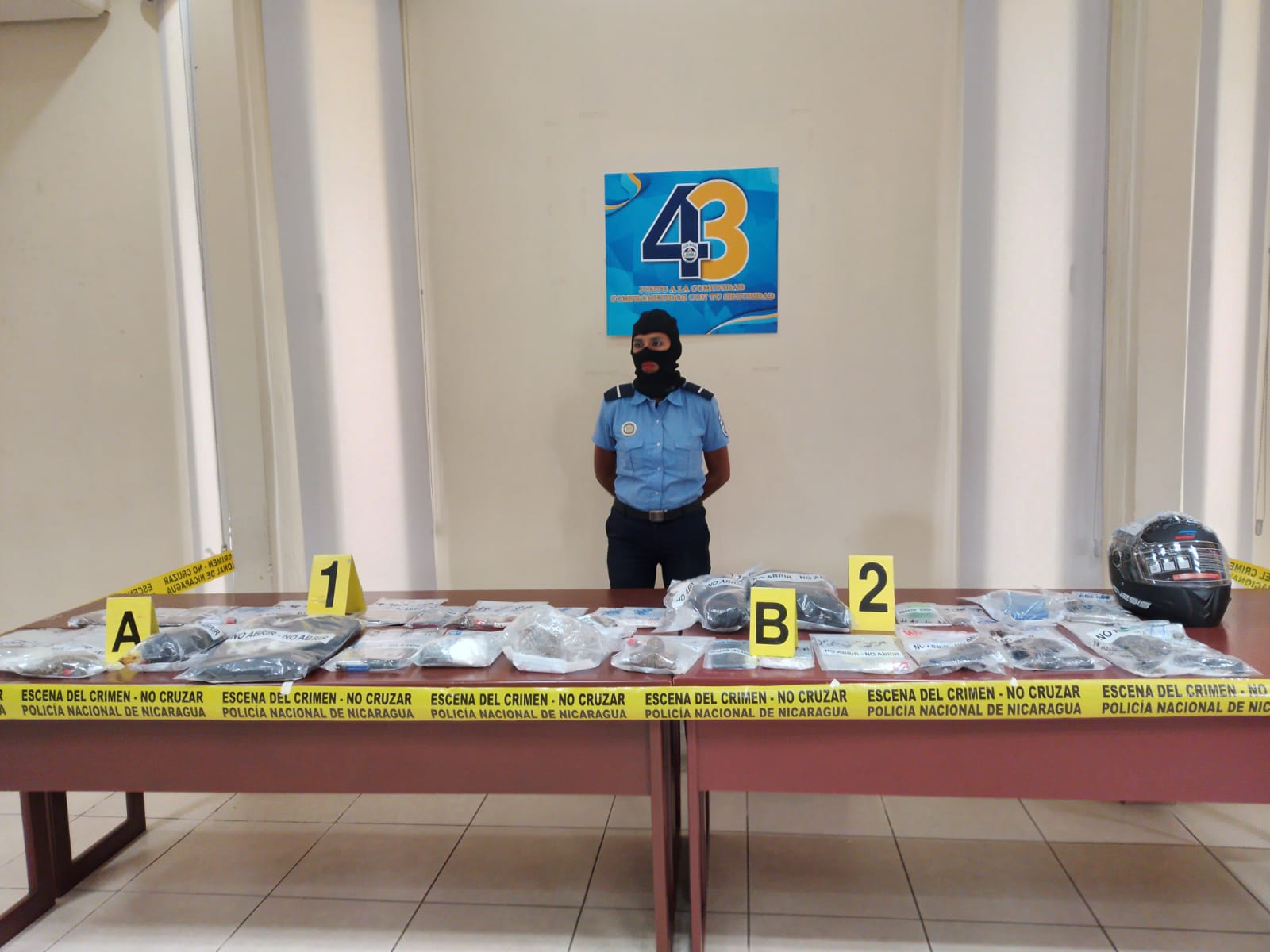 Policía Nacional Captura a dos personas con cocaína valorada en 9 millones, 375 mil dólares