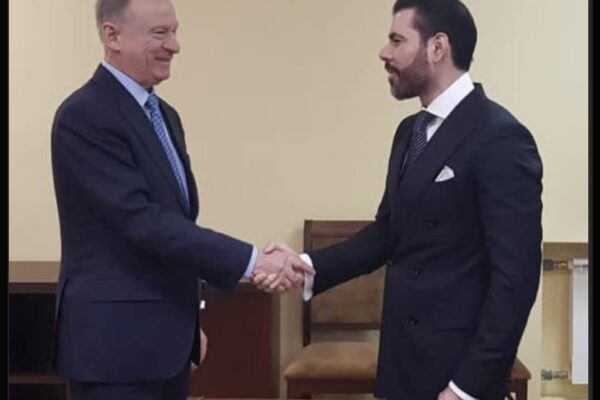 Secretatio del Consejo de Seguridad de la Federación Rusa se reúne con el Compañero Laureano Ortega