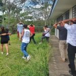 Familias de Masaya se activaron durante el I Ejercicio de Preparación para la Protección de la Vida de las personas ante situaciones Multi-Amenazas del Año 2023