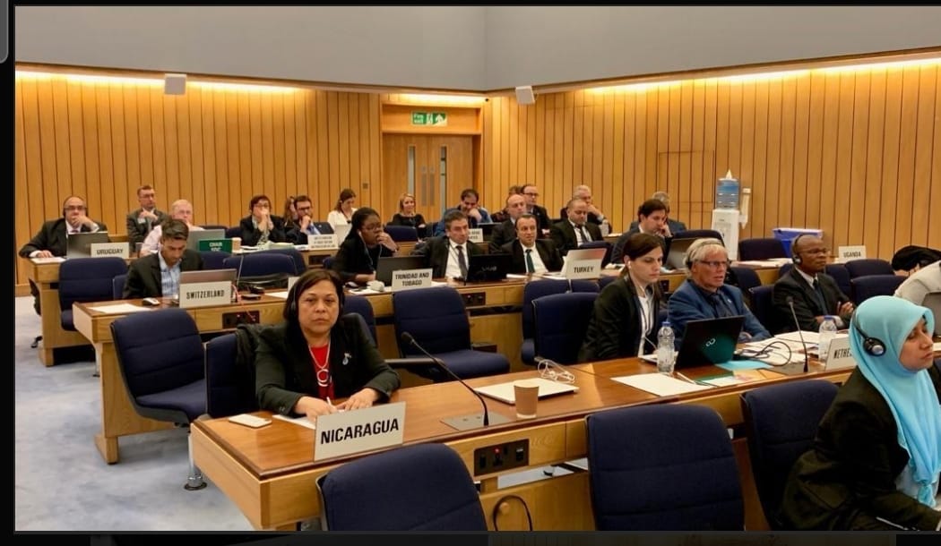 Nicaragua participa en reuniones de trabajo con representantes de países miembros de la OMI