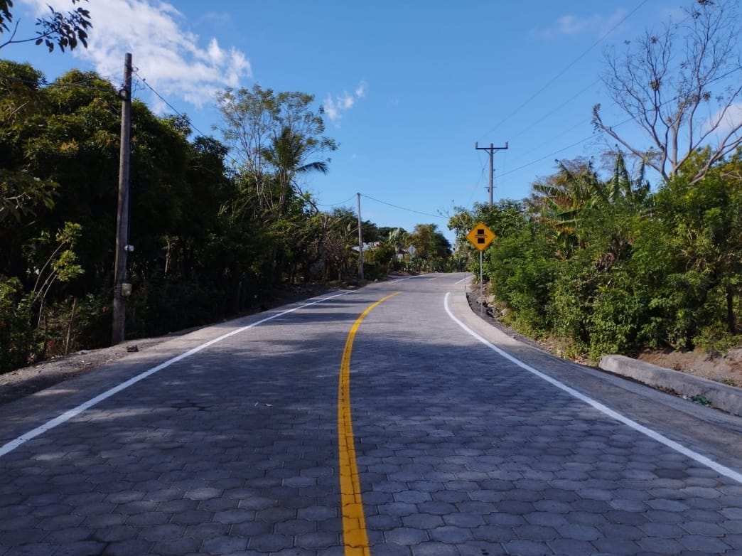 Inaugurarán tramo carretero en la Isla de Ometepe