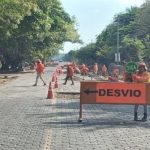 Corredores que conducen a Playas de León reciben mantenimiento
