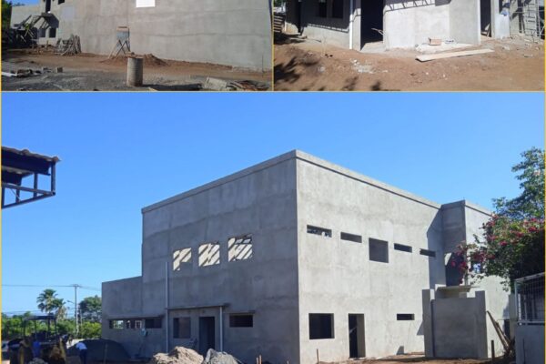 Centro de Atención a Familias en Managua avanza rápidamente