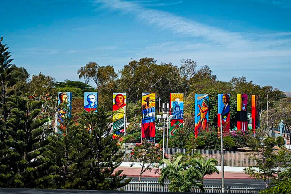 Rehabilitan monumento a los Héroes Nuestroamericanos y Caribeños en Managua