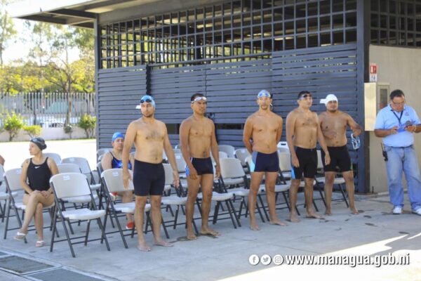Campeonato Nacional Master de natación en el complejo de las piscinas Michele Richardson