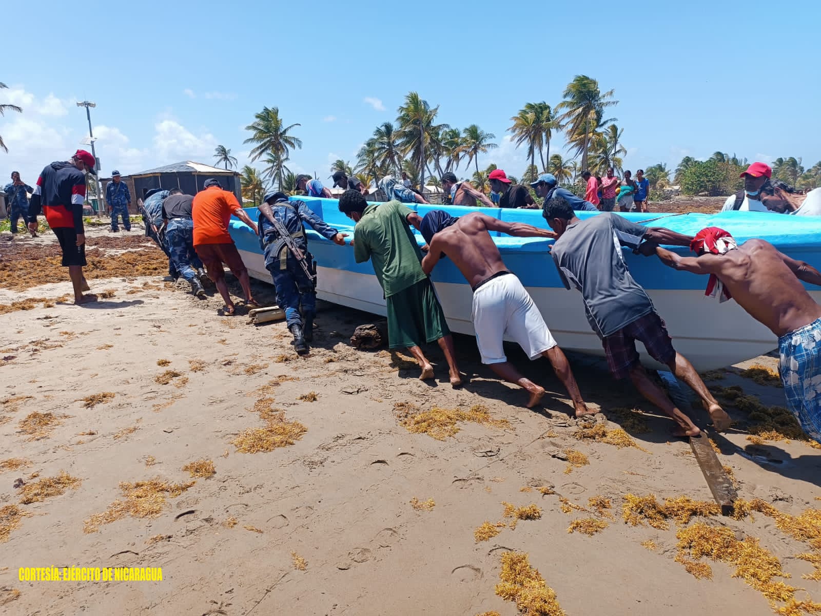 Ejército de Nicaragua reporta cuerpo sin vida en comunidad de Sandy Bay Sirpi