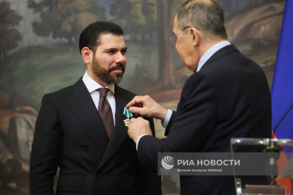 Rusia condecora a Representantes del Gobierno de Nicaragua