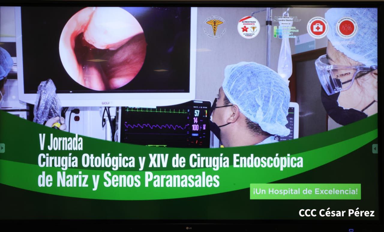 Hospital Militar presenta Resultados de la V Jornada de Cirugía Otológica y XIV de Cirugía Endoscópica de Nariz y Senos Paranasales.