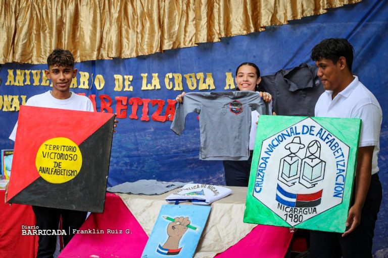 Nicaragua inicia conmemoraciones por aniversario de la Cruzada Nacional de Alfabetización