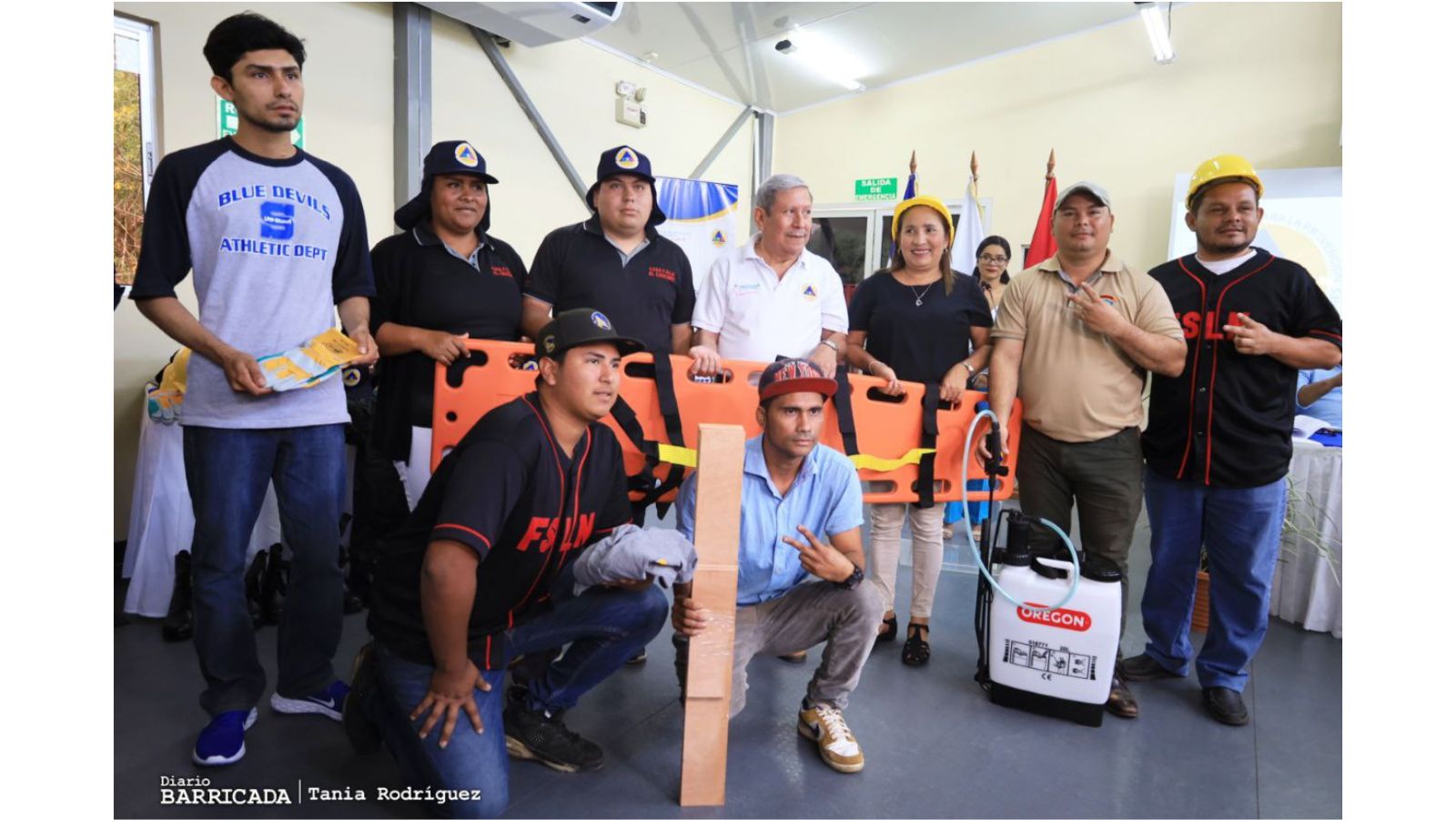 Brigadas Comunitarias reciben equipamiento para atenciones de situaciones multiamenazas