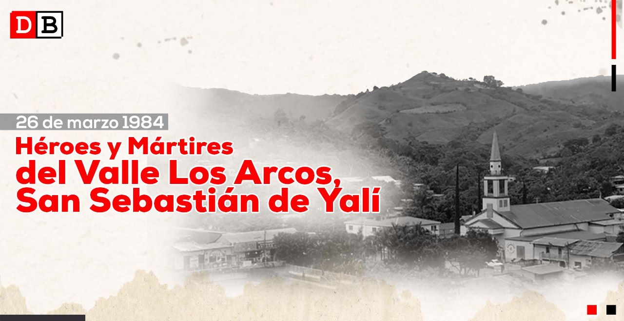 Conmemorando a los 23 jóvenes caídos en el cerro El Arco, San Sebastián de Yalí