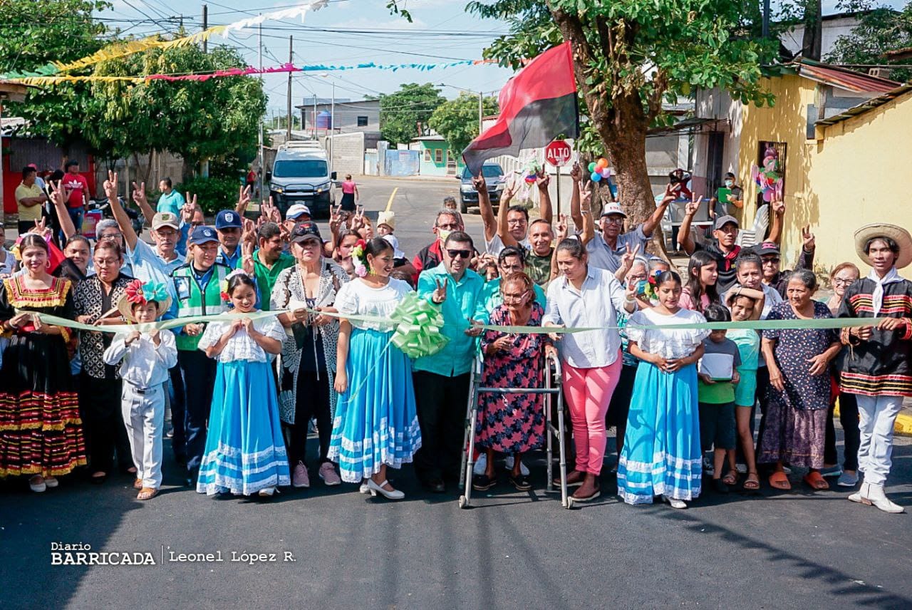 Restituyen el derecho a vivir mejor y con calidad a familias del barrio Rigoberto López Pérez