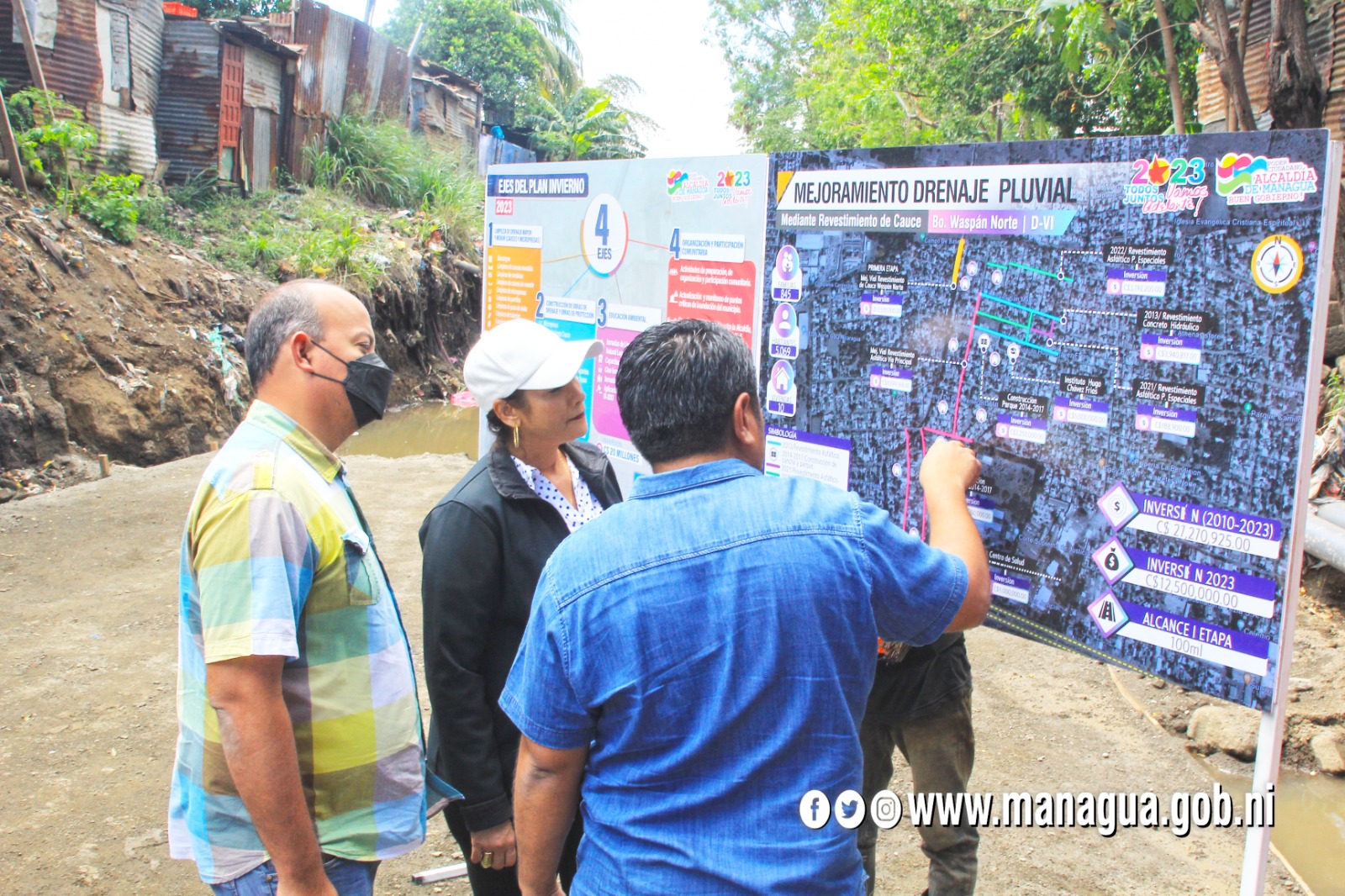 Managua se sigue preparando para no tener ninguna eventualidad en invierno
