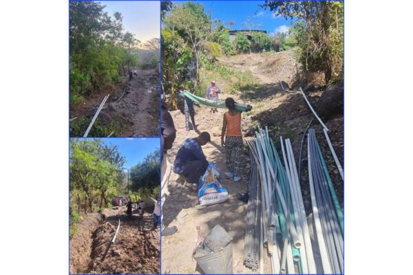 Amplían servicio de agua potable en comunidad San Pedro