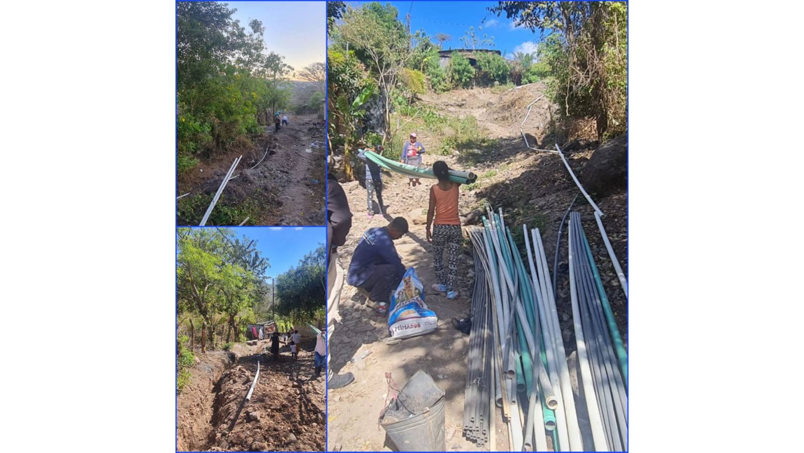 Amplían servicio de agua potable en comunidad San Pedro