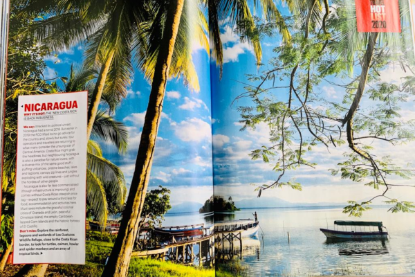 Revista Británica Wanderlust da a conocer bellezas naturales de Nicaragua