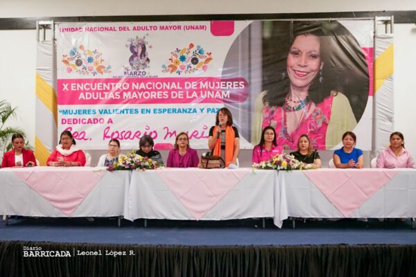 Adultas mayores protagonistas de restitución de derechos en Nicaragua