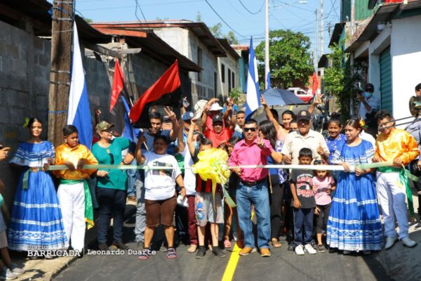 Mejoran las condiciones de vida a familias del barrio Hugo Chávez en Managua