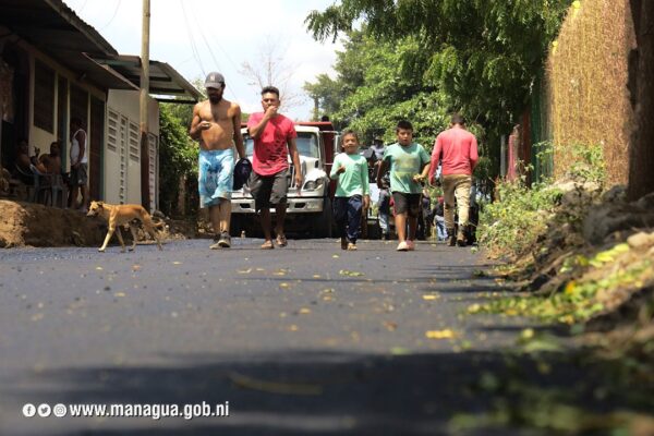 ALMA realiza supervisión de avance de proyecto vial en el Barrio Germán Pomares